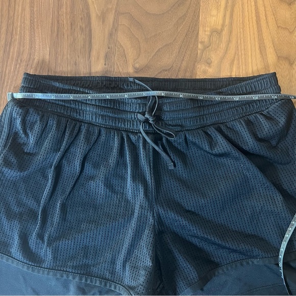 Champion Black Elastic Waist Athletic Running Workout Gym Shorts Size Large - Picture 5 of 7